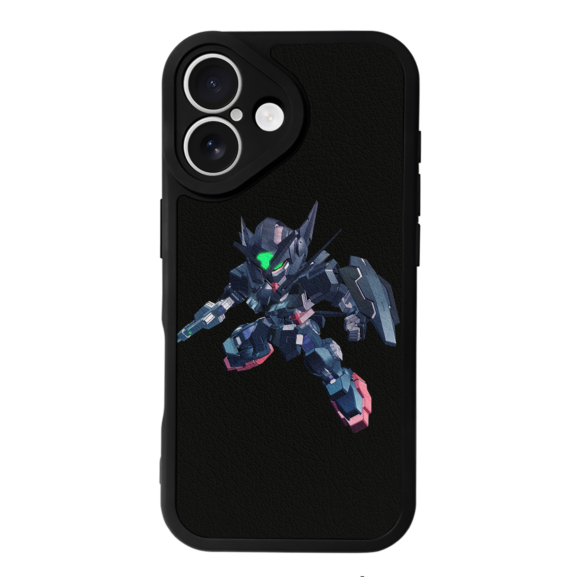（画像用） 機動戦士ガンダム Mobile Suit Gundam 【iPhone 16シリーズ対応】シリコンスマホケース（レザー調） 材質：シリコン